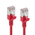 Microconnect V-FTP6A005R-SLIM networking cable Red 0.5 m Cat6a U/FTP (STP)
