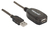 Manhattan Hi-Speed USB 2.0 Repeater Kabel, USB A-Stecker auf A-Buchse, in Reihe schaltbar, 20 m