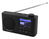 Soundmaster IR6500SW rádió Hordozható Analóg és digitális Fekete
