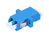 Extralink ADAPTER LC/PC LC/UPC SM DUPLEX - Adapter adapter światłowodowy Niebieski