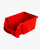 Viso SPACY2R caja de almacenaje Cesta de almacenaje Rectangular Polipropileno (PP) Rojo