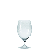 LEONARDO Wasserglas 380ml Chateau Klarglas mit Gravur - schön als Kontrast zu