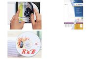 HERMA Etiquette SPECIAL pour CD/DVD, diamètre: 116 mm, blanc (6500070)