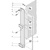 SCHROFF Steckbaugruppe mit starrem Griff in Trapezform - STECKBAUGR.HF TR-GR 6HE 10TE