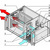 SCHROFF 4 HE, 8 Slot - BGTR VME 4HE 84TE 8SL HORIZ