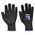 Anti-Vibrationshandschuh Anti-Stosshandschuh, bei Einsatz mit Presslufthammer etc., Schwarz