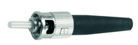 ST Stecker für PCF, Metall, 200/230, für Kabel DM 2,6 - 3,0 mm