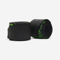 Boxing Wraps 4.5 m - Green/black - One Size