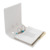 ELBA Ordner "smart Pro" PP/Papier, mit auswechselbarem Rückenschild, Rückenbreite 8 cm, weiß