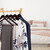 Relaxdays Kleiderbügel Set Holz, 20er Pack Garderobenbügel, Hemden & Hosen, 360° drehbar, Bügel HxB 23 x 44 cm, braun
