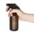 Relaxdays Sprühflasche Glas, 6er Set, 230 ml, Nebel & Strahl, Spritzflasche für Haarpflege, Reinigung & Pflanzen, braun