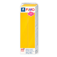 FIMO® soft 8021 Großblock (454g/1lb) Einzelprodukt sonnengelb