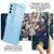 NALIA Set [3-in-1] Compatibile con Samsung Galaxy S23 Custodia [1x Brillantini Case & 2x Vetro di Protezione Del Display] Glitterata Cover Posteriore Anti-scratch Antipolvere Le...