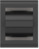 Kippschalter, schwarz, 2-polig, tastend/rastend, (Ein)-Aus-(Ein), 5 A/125 VAC, v