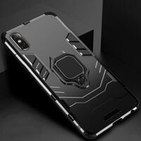 Case for iPhone XS Max With Ring Holder(Work with Magnetic Car Mount) Anti-Scratch Shock-Absorption Case Full Body Protective Handyhüllen