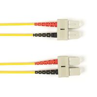 SM FO PATCH CABLE DUPLX, , PLENUM, YL, SCSC ,