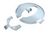 Easy-Cover-Premium white Easy-Cover-Premium, Cable management, White, Polyoxymethylene (POM), 1 pc(s)