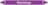 Rohrmarkierer ohne Gefahrenpiktogramm - Waschlauge, Violett, 5.2 x 50 cm, Seton