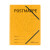 Einschlagmappe A4 mit Gummizug Postmappe gelb, Colorspan-Karton, 355 g/qm