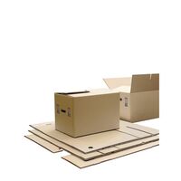 Cardboard box for moving, FEFCO 0201