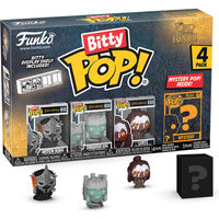 BLISTER 4 FIGURAS BITTY POP EL SEÑOR DE LOS ANILLOS WITCH KING