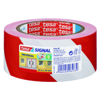 Signal Markierungsklebeband Universal 66mx55mm rot/weiß
