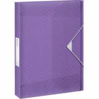 Ablagebox Colour'Breeze A4 PP 40mm lavendel