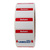 Qualitätssicherung Etiketten, 38 x 23 mm, Defekt, 1.000 Etiketten, Polyethylen rot weiß, ablösbar