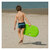 Schwimbrett Badespaß Bodyboard Schwimmboard Schwimmhilfe mit Handgriffen, groß, Grün