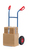 fetra® Stapelkarre, 200 kg Tragkraft, Schaufel 250 x 320 mm, Höhe 1150 mm, Lufträder