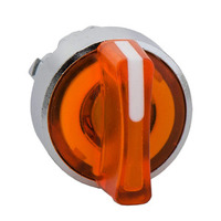 Frontelement für Leuchtwahlschalter ZB4, orange, 3 Positionen