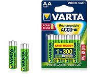 Varta Ready To Use AA Ni-Mh 2600 mAh ceruza akku (4db/csomag)