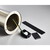 Sockelleuchte NAXOS, IP44, 49cm, zylindrisch, E27 max. 6W, V2A Edelstahl / PC klar, für Lasergravur geeignet