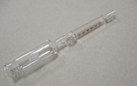 Rahm-Butyrometer Borosilikatglas | Fett%: 0-50-75