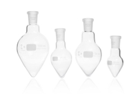 10ml Pear shape flasks with conical ground joints DURAN®