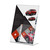Chevalet de table / porte-cartes de menu / Porte-visuel "Tiber" avec compartiment à brochures pour dépliants 1/3 A4 | 2 + 3 mm A4