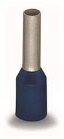 WAGO 216-206 Aderendhülse,Hülse für 2,5 mm2 / AWG 14,mit Kunststoffkragen,blau