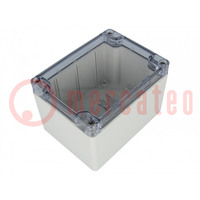 Custodia: universale; X: 90mm; Y: 120mm; Z: 80mm; 1554; policarbonato