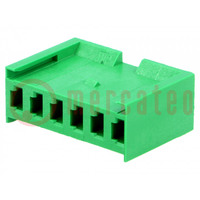 Plug; wire-board; female; AMPMODU MOD I; 3.96mm; PIN: 6; for cable