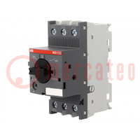 Motor breaker; 5.5kW; 208÷690VAC; for DIN rail mounting; IP20