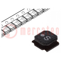 Inductor: wire; SMD; 47uH; Ioper: 440mA; 650mΩ; ±20%; Isat: 600mA