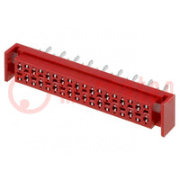 Wire-board; socket; female; PIN: 18; THT; on PCBs; 30V; 1A; -40÷105°C