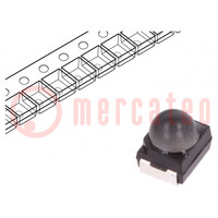 LED; SMD; 3528,PLCC2; piros; 2,02÷2,52lm; 1800÷2800mcd; 55°; 20mA