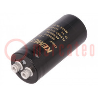 Capacitor: electrolytic; 470uF; 350VDC; Ø36x82mm; Pitch: 12.8mm
