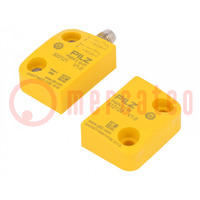 Safety switch: magnetic; PSEN 2.1; NC + NO; Features: with LED