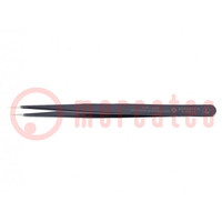 Tweezers; Blade tip shape: sharp; Tweezers len: 140mm; ESD