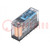 Relay: electromagnetic; 3PST; Ucoil: 24VDC; Icontacts max: 6A