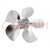 Accessories: blowing propeller; Ømount.hole: 3.6mm; 28°; Ø: 254mm