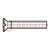 Screw; M3x35; 0.5; Head: countersunk; slotted; 0,8mm; DIN 963A