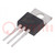 IC: PMIC; AC/DC switcher,Controller SMPS; 90÷110kHz; TO220-3